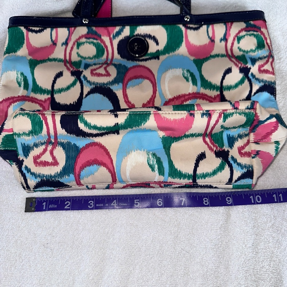 Colorful Coach purse - Picture 4 of 9